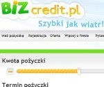 bizcredit zrzut strony